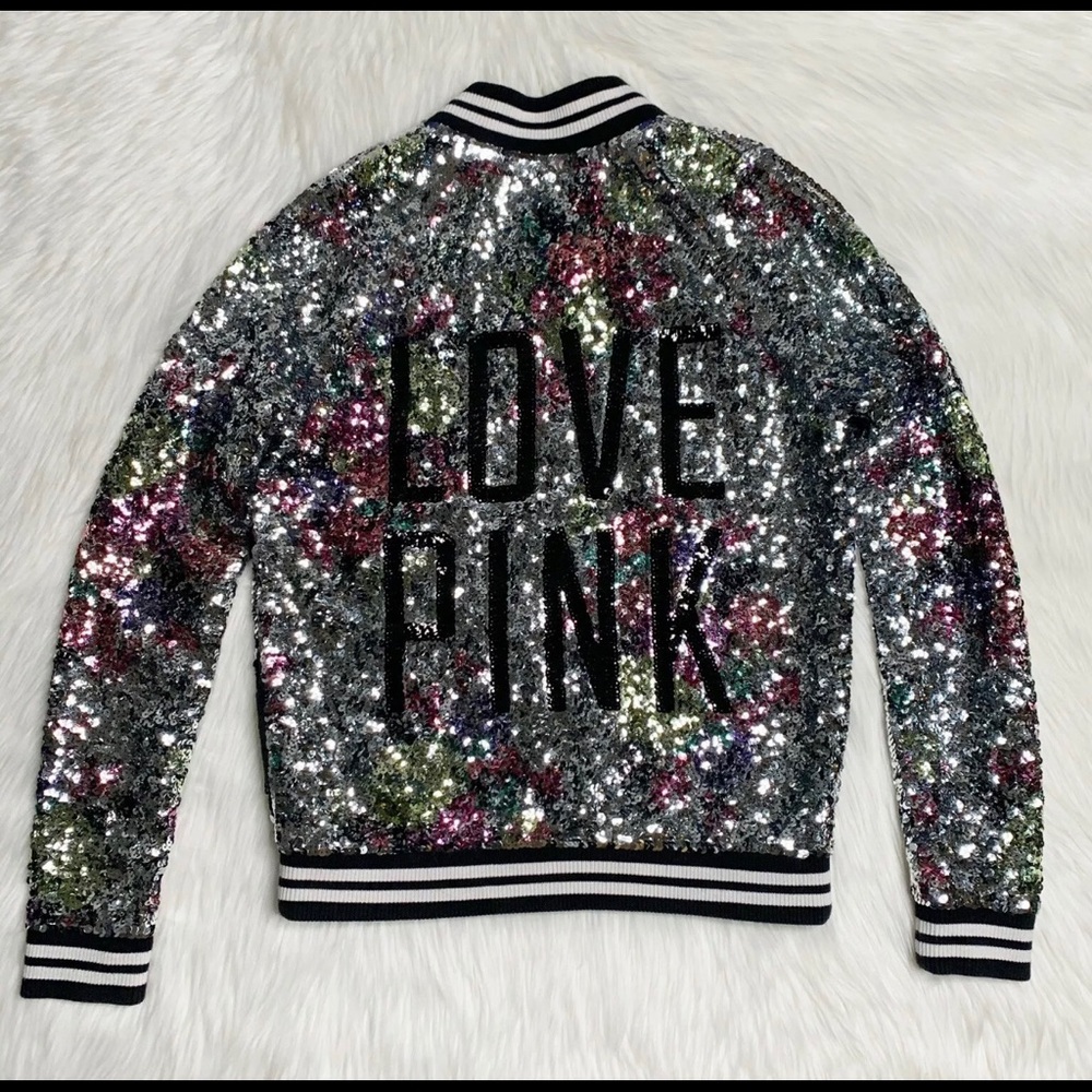 Victoria Secret Fashion Show Jacket Sequin Medium